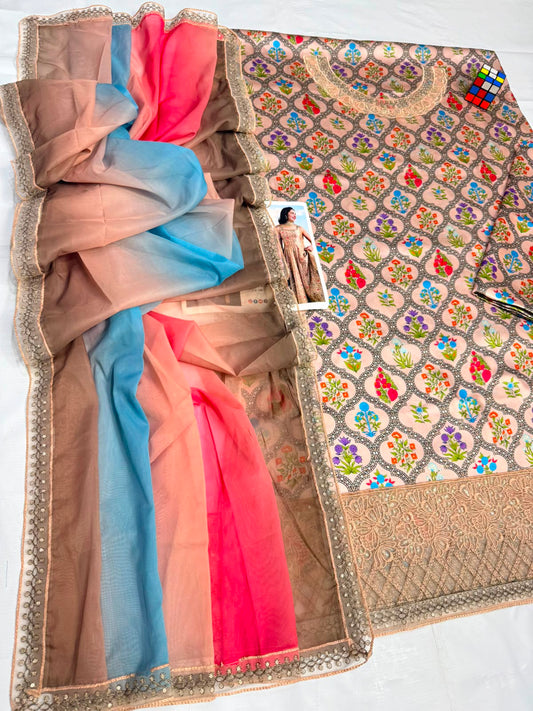 Faiza Saqlain — Silk Collection 2026 | 3-Piece | D# 125-214