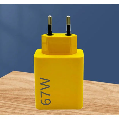 3-in-1 67W Super Fast Charger with Type-C Cable | GoN67W Mobile Charger