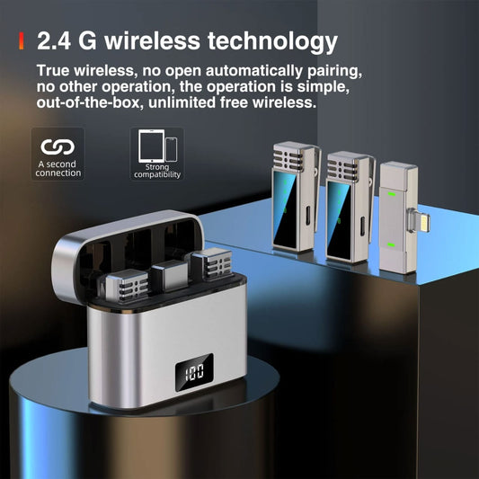 Jmary MW-15 2.4G Wireless Microphone for Mobile